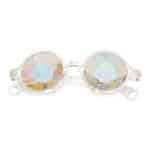 Basic kaleidoscope glasses transparent | small flower