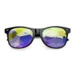 Classic Kaleidoscope Glasses Black | Big Flower