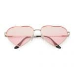 Heart-shaped Sunglasses | Pink Lenses