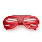LED Shutter Glasses Basic | Red