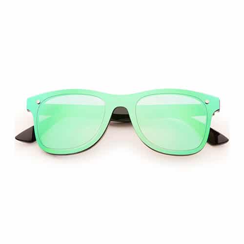 Party sunglasses | Green mirror lenses