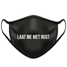 Face mask with text | Leave me alone