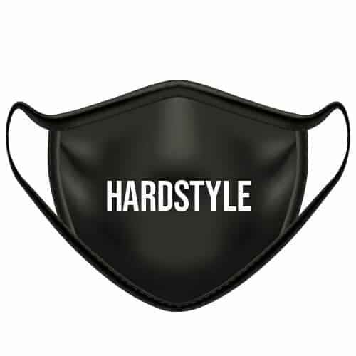 Face Mask with Text | Hardstyle