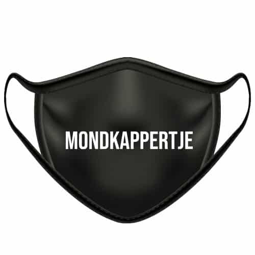 Face mask with text | Little face cover