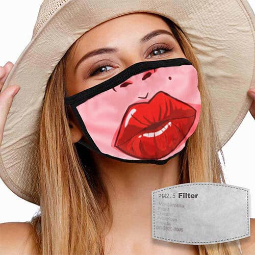Face Mask with Filter | Kiss