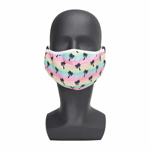 Face Mask with Filter | Palm Trees