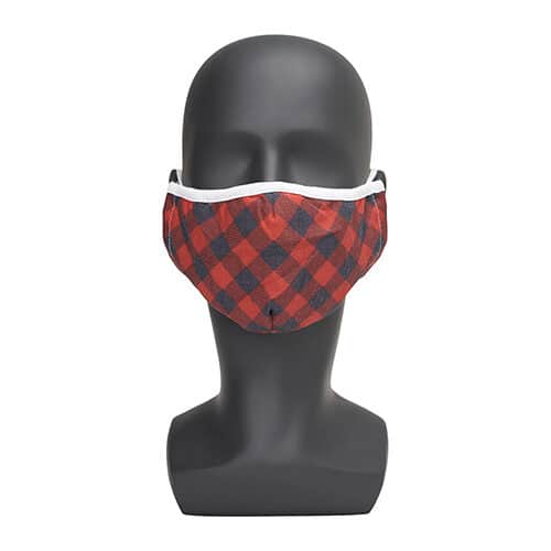 Face Mask with Filter | Checkered