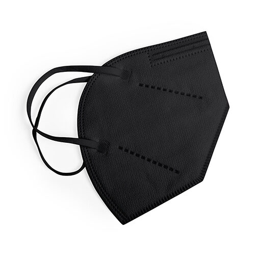 FFP2 Face Mask + Holder | Black