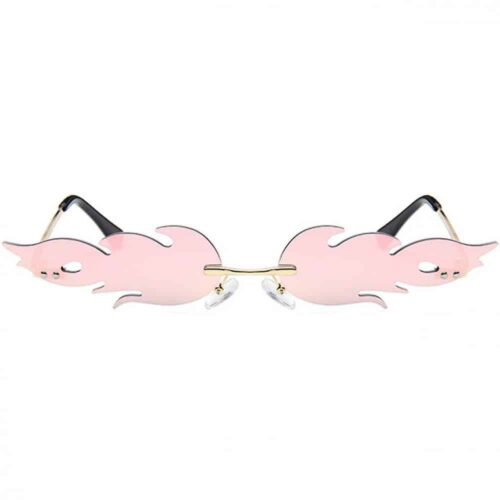 Flame sunglasses | pink lenses