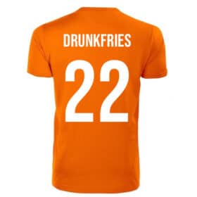 Unisex Orange T-shirt | Drunkfries