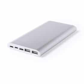 Power bank 10,000 mAh silver