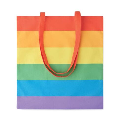 Shopping Bag Cotton Pride Rainbow