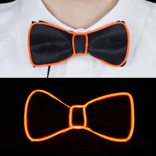 LED Bow Tie Orange