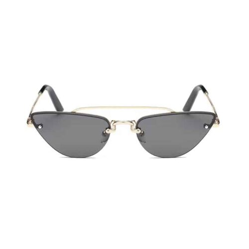 Festival Sunglasses Cat Eye Black