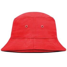 Fisherman's Hat Red with Black
