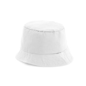 Bucket Hat Cotton White