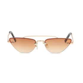 Festival Sunglasses Cat Eye Brown