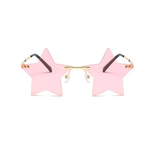 Festival Sunglasses Star Pink