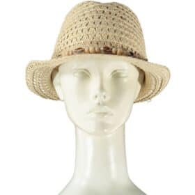 Sarlini Woven Hat Beige