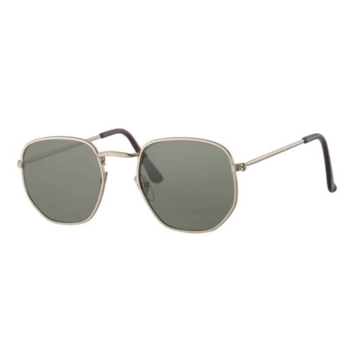 Festival sunglasses | gold green