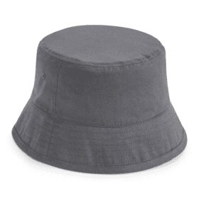 Beechfield fisherman's hat 60 cm organic cotton gray