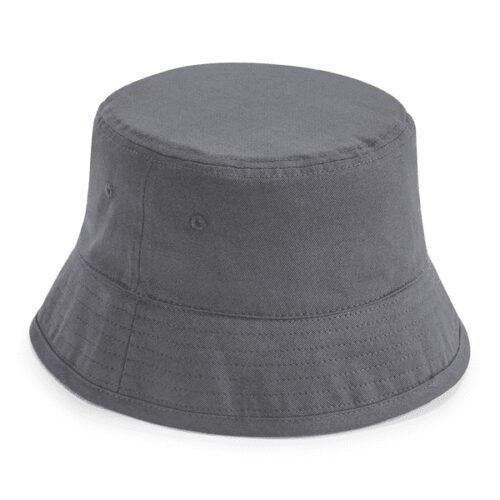 Beechfield fisherman's hat 60 cm organic cotton gray