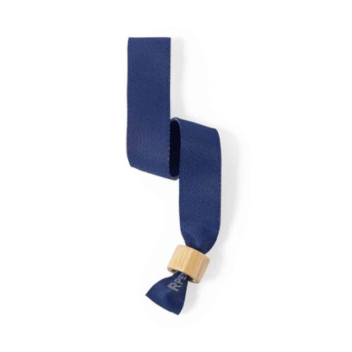 Festival Wristband RPET 15 mm Dark Blue 50 Pieces