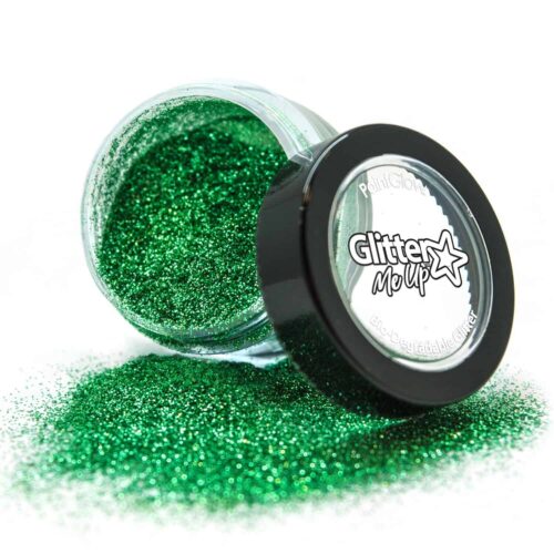 PaintGlow Biodegradable Glitter Dust - Emerald Green