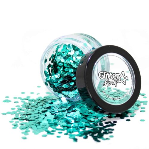 PaintGlow Biodegradable Chunky Glitters - Aqua Marine