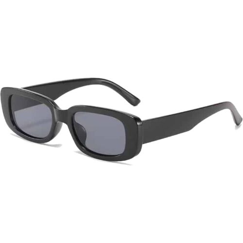Sunglasses classic thick frame - black