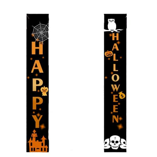 Door Flags Happy Halloween 180 x 30 cm