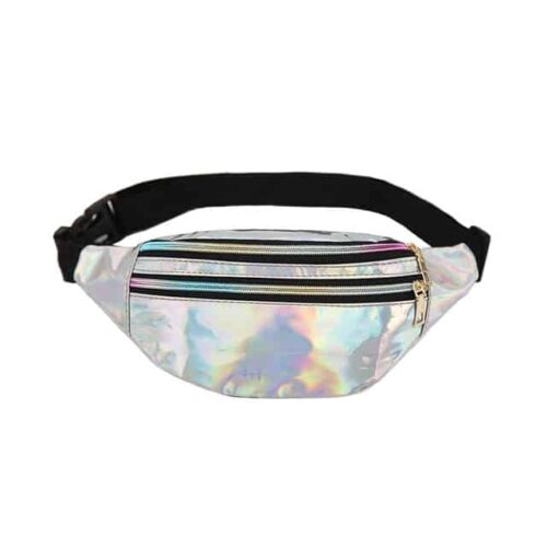 Bum Bag Shiny Silver