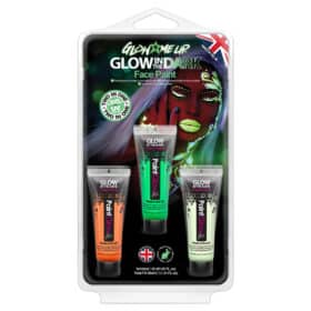 Paintglow | Glow in the dark face & body paint set