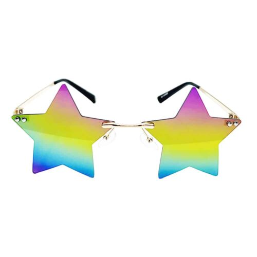 Sunglasses Star Pride Rainbow
