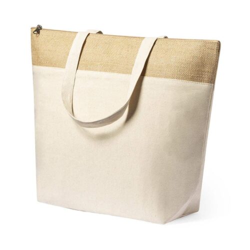 Cooler Bag Cotton/Jute Beige