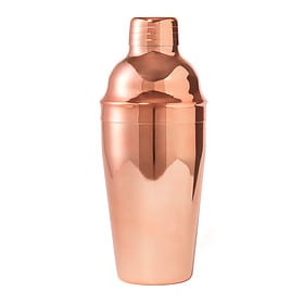 Cocktail shaker 550 ml stainless steel copper