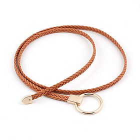 Braided Belt | Brown
