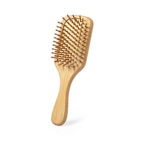 Hairbrush bamboo beige