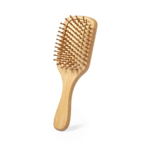 Hairbrush bamboo beige