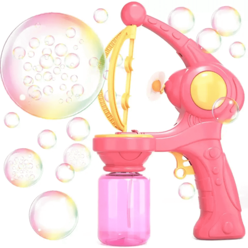 Bubble Gun Large Bubbles in Bubbles Pink