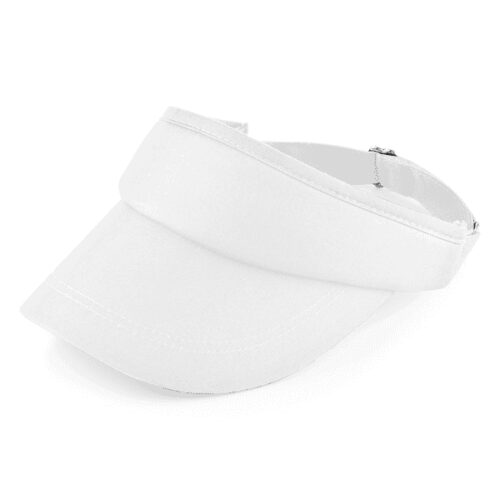 Beechfield adjustable sun visor white
