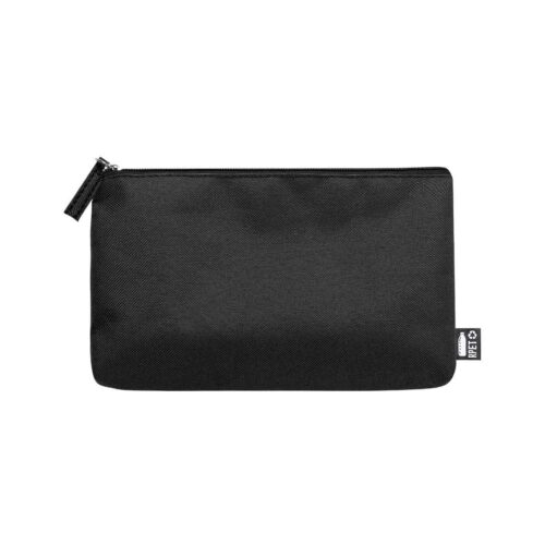 Sustainable toiletry bag black