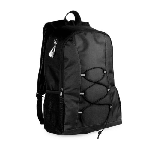 Backpack with Headphone Port Black