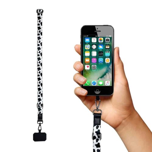 Yucka universal phone strap - Cow print