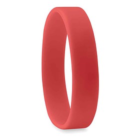 Silicone wristbands 50 pieces red