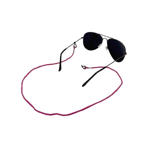 Basic eyewear cord dark pink