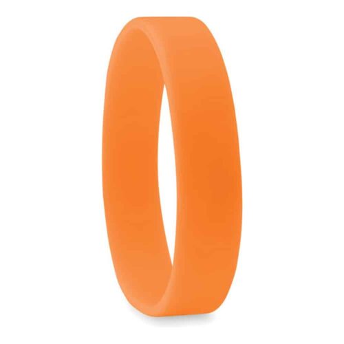 Silicone wristbands 50 pieces orange