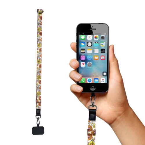 Yucka universal phone cord - Flower print