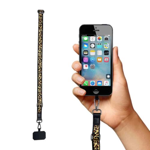Yucka universal phone cord - Leopard print