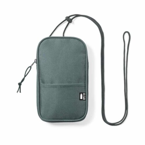 Phone Pouch RPET Polyester Gray